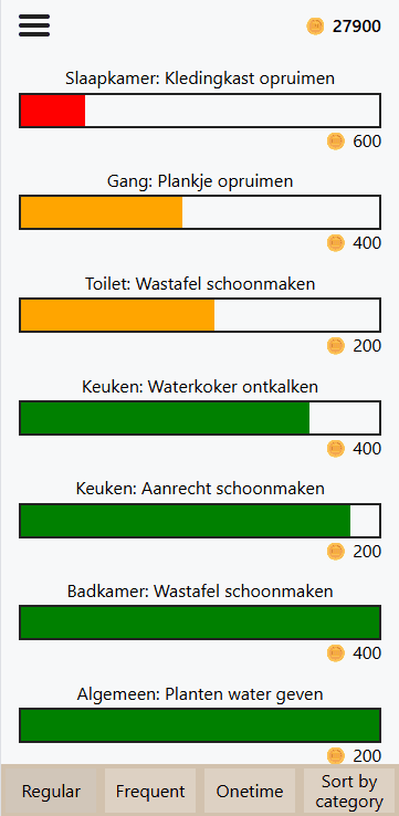 Huishoud- & maaltijdplanningsapps